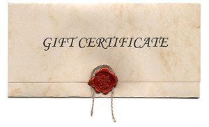 gift cert image