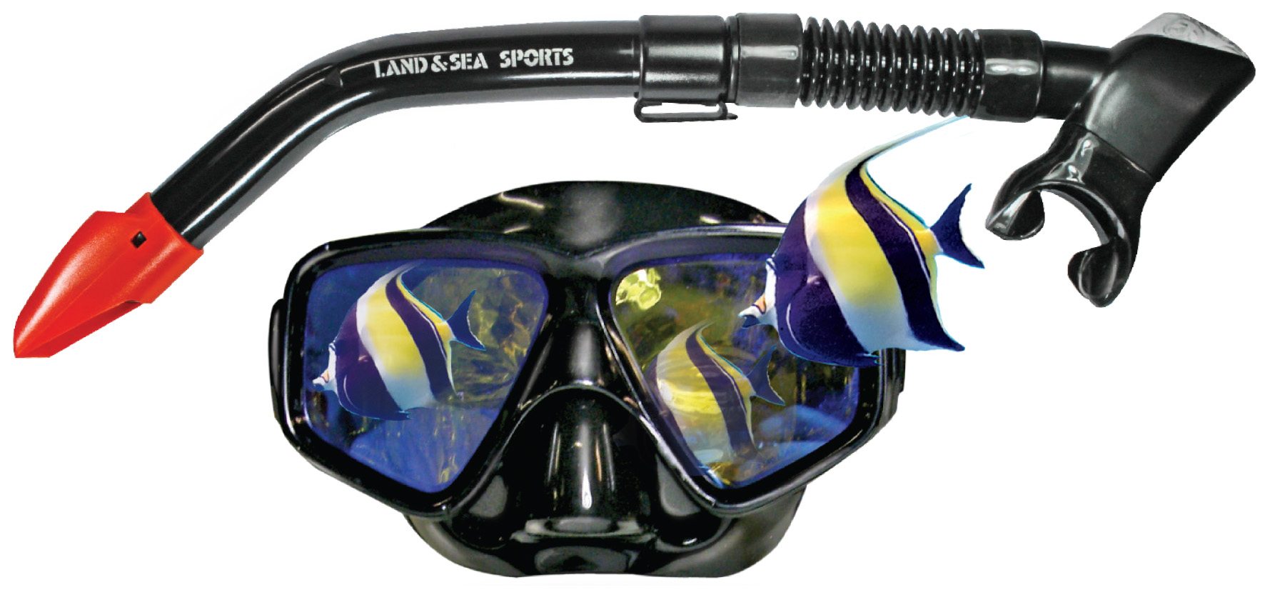 Snorkel set-black-mirror-snorkel-set