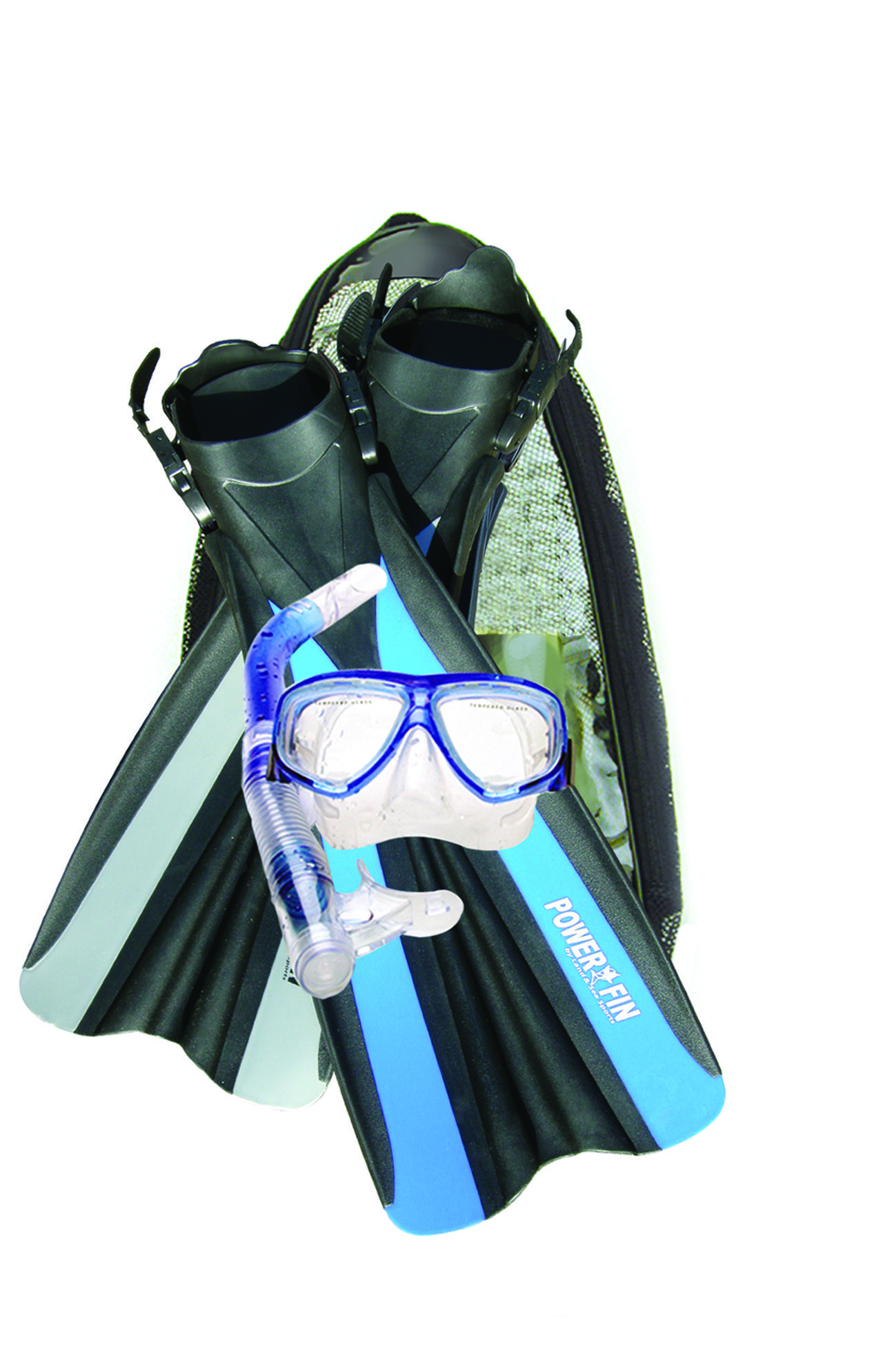 snorkel mask and fins divers-set-complete-snorkel-pack