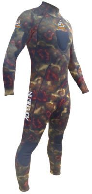 Camo Wetsuit-green-3mm