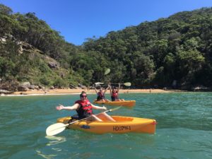 Pittwater kayak tour ecotreasures