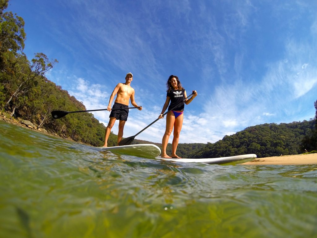 Sydney paddle boarding